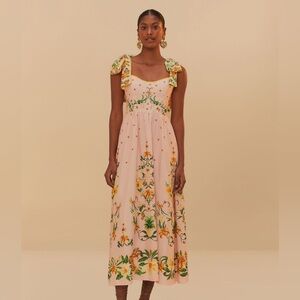 FARM Rio Botanical Beauty Midi Dress. NWT. M and L available.